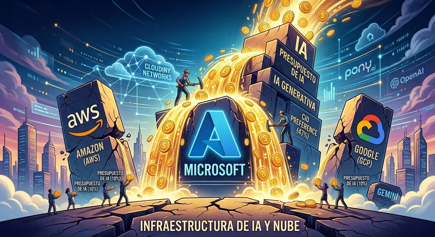 La competencia de Microsoft, Google y Amazon. Diseñada con IA