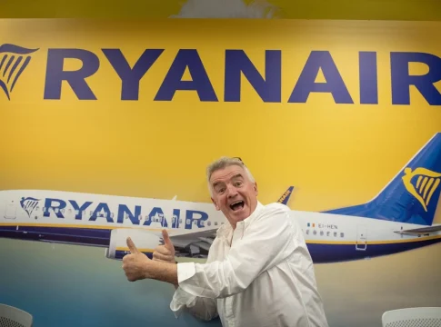 Michael O'Leary de Ryanair durante una rueda de prensa en Madrid. Fuente: Agencias Michael O'Leary de Ryanair durante una rueda de prensa en Madrid. Fuente: Agencias