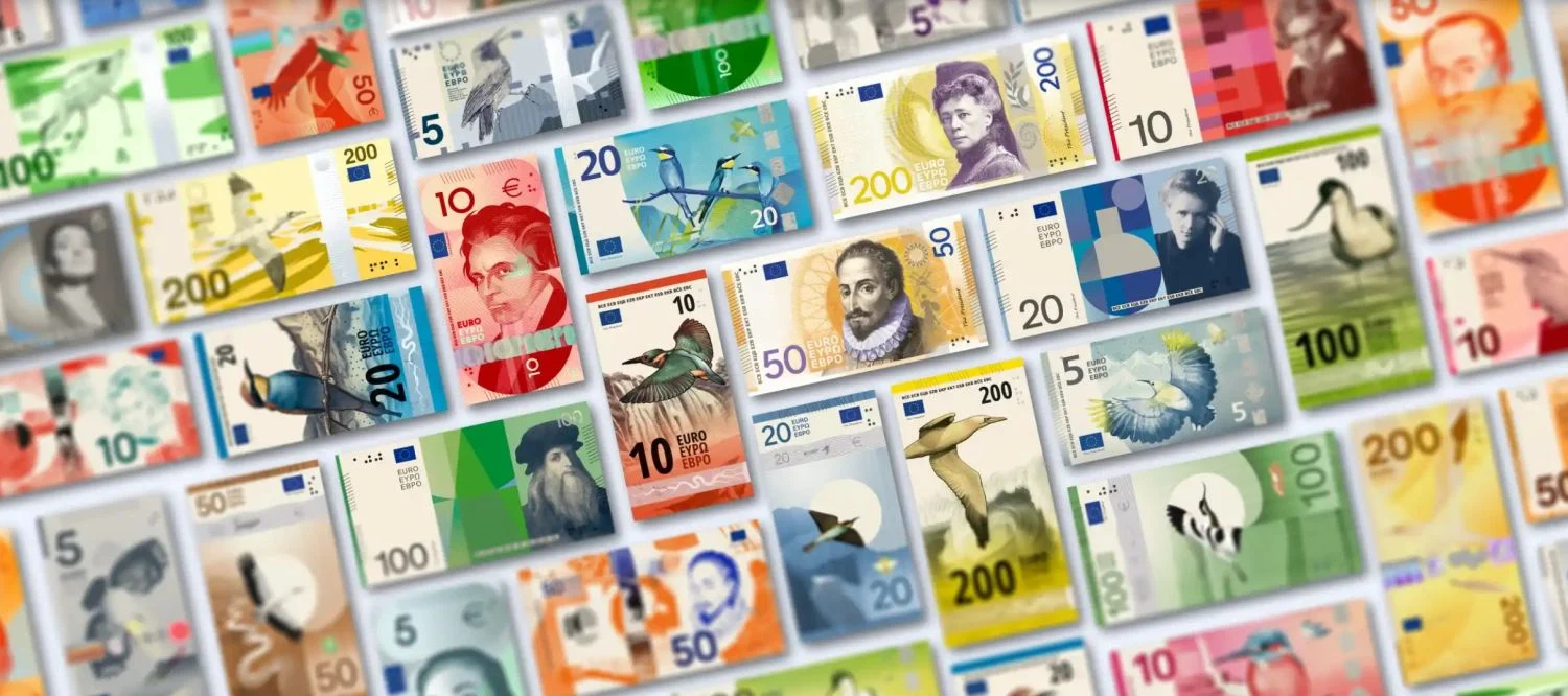 Nuevos billetes de euro