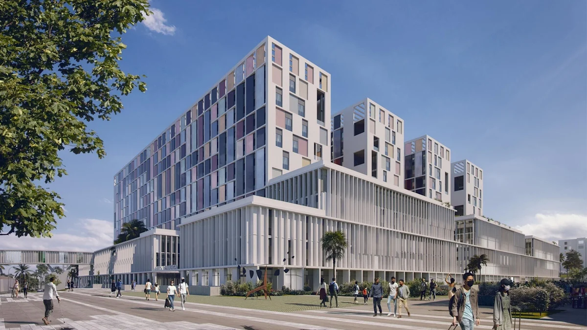 El nuevo Hospital Clínic transformará la entrada de Barcelona con más de 1.100 viviendas