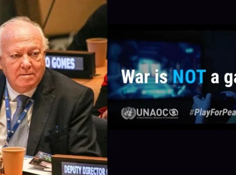 ONU Moratinos, en la presentación de la campaña