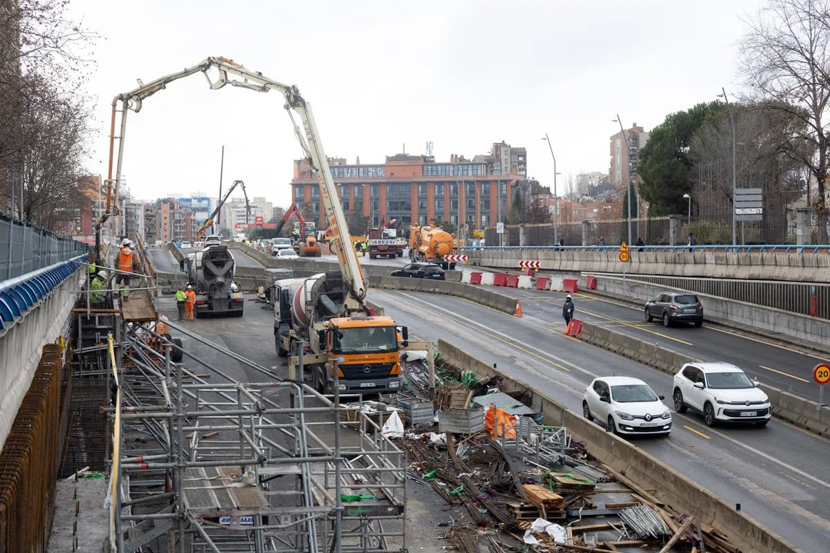 Obras en la M30 Obras en la M30