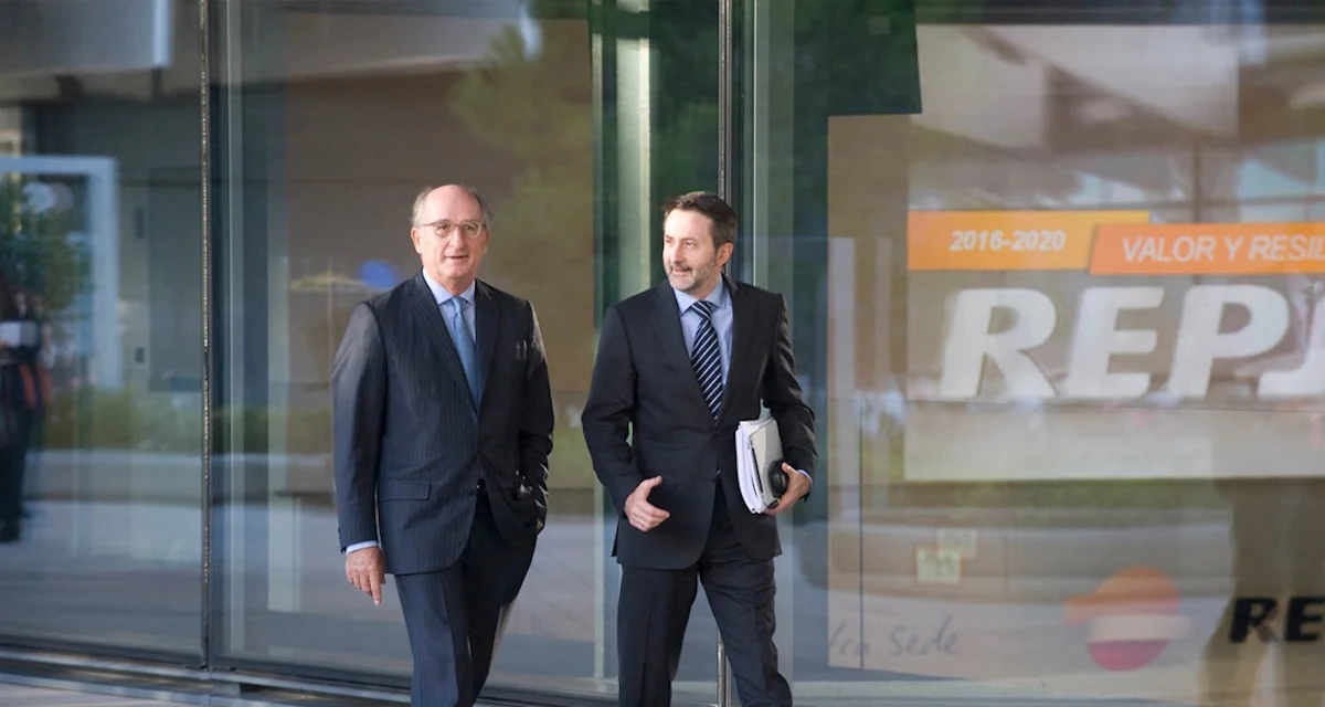 Imagen: Repsol. Antonio Brufau, presidente, y Josu Jon Imaz, CEO Imagen: Repsol. Antonio Brufau, presidente, y Josu Jon Imaz, CEO