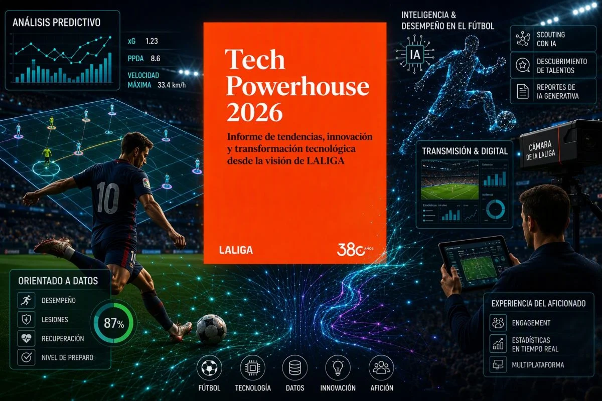 Tech Powerhouse observatorio sobre tecnología e inteligencia artificial aplicada al fútbol