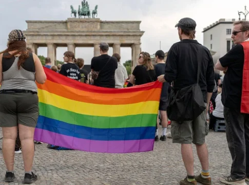 berlin orgullo Berlín durante el Día del Orgullo.
