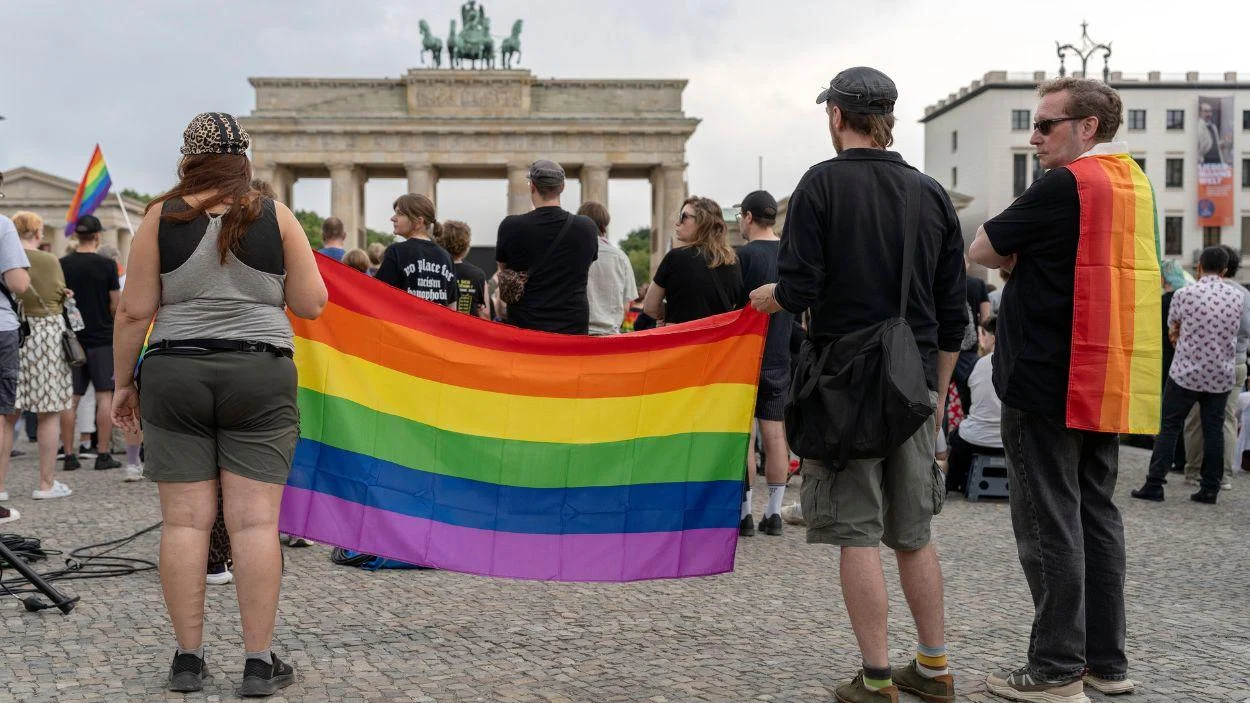 berlin orgullo Berlín durante el Día del Orgullo.