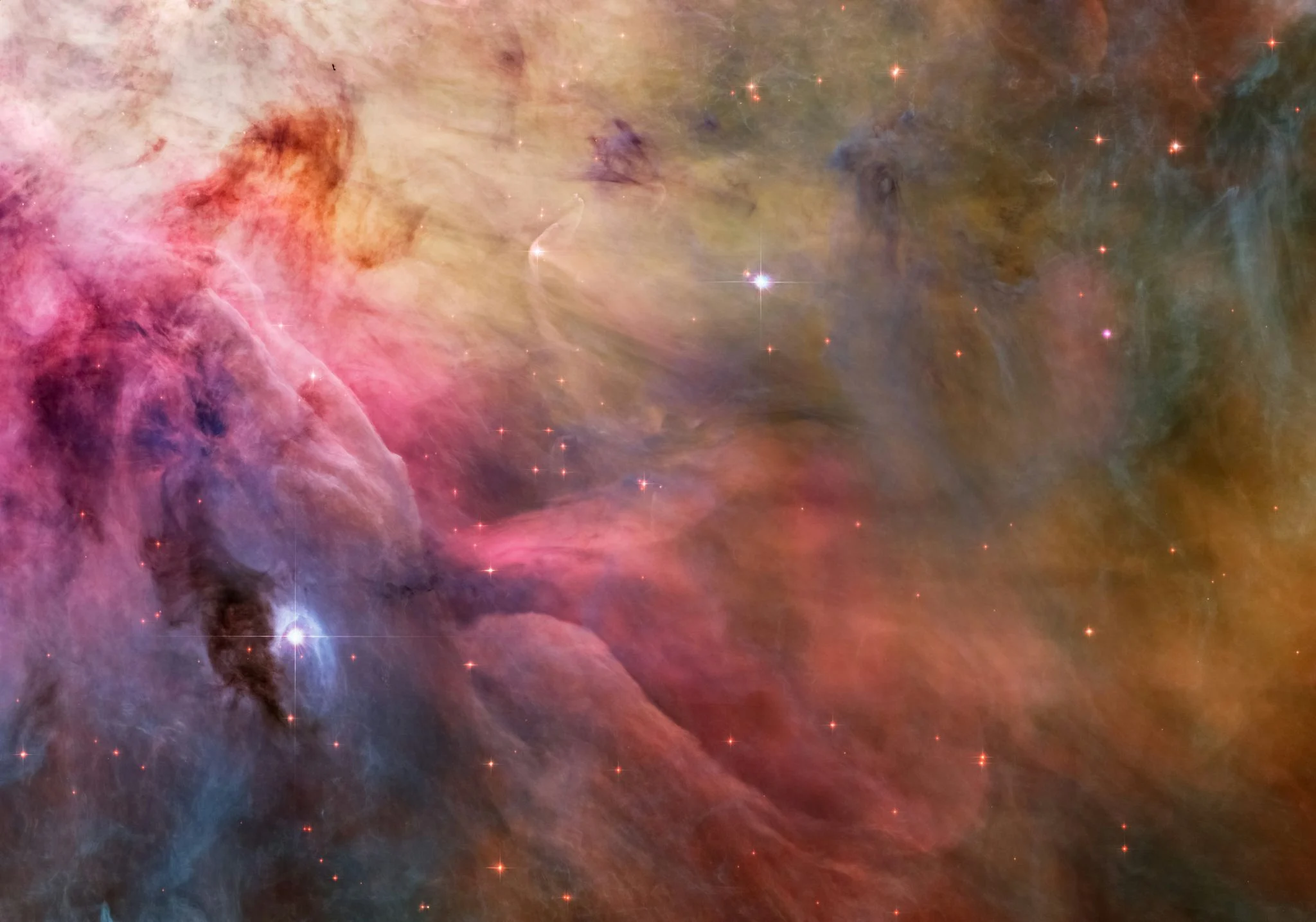 Chandra imágenes rojo blanco azul