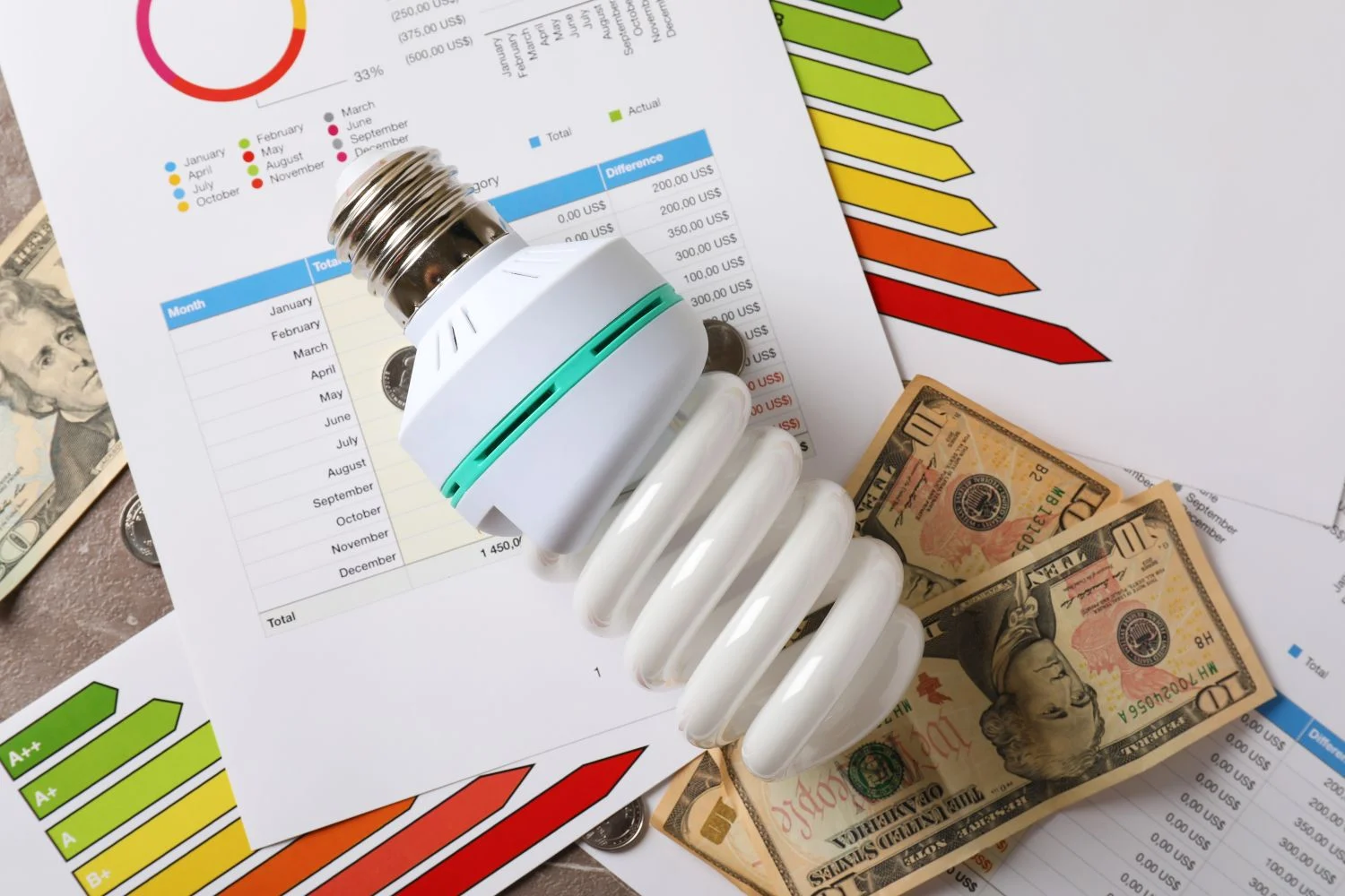 concepto-de-ahorro-de-energia-vista-superior-y-de-cerca
