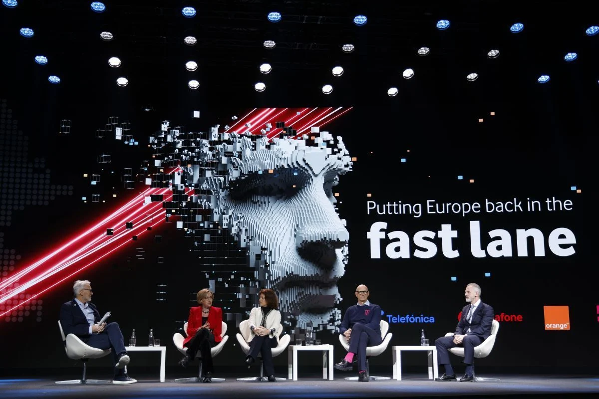 inversión en redes Directivos de telecos en el Mobile World Congress 2025 de Barcelona