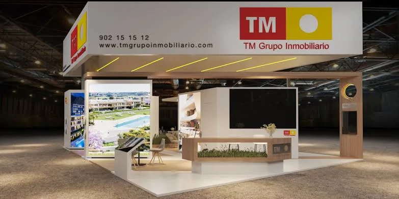 TM Grupo Inmobiliario bate récords: factura 318 millones de euros y refuerza su liderazgo en el mercado residencial español 1 Merca2 stand de tm group Merca2