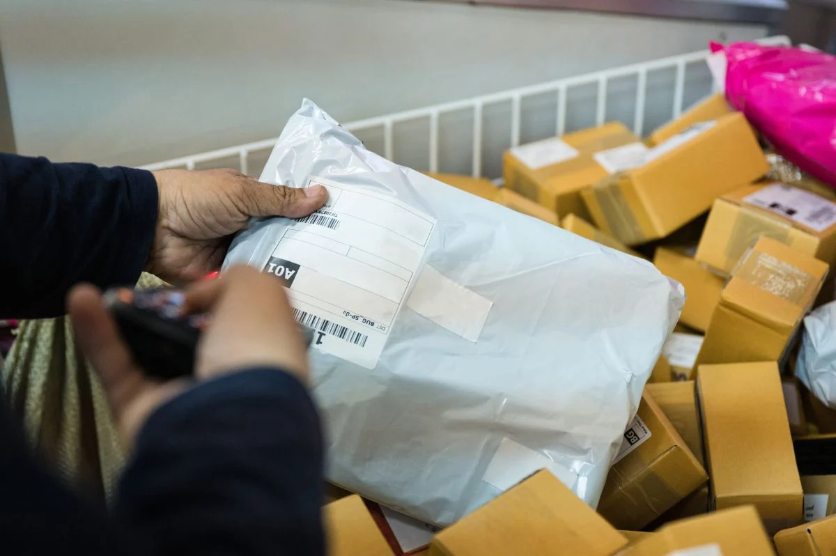 Paquetes preparados para enviar