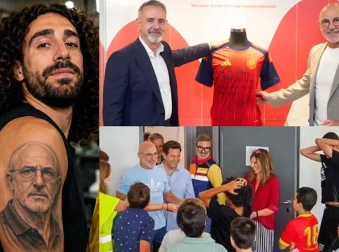tatuaje de Cucurella De la Fuente cierra una semana de protagonismo