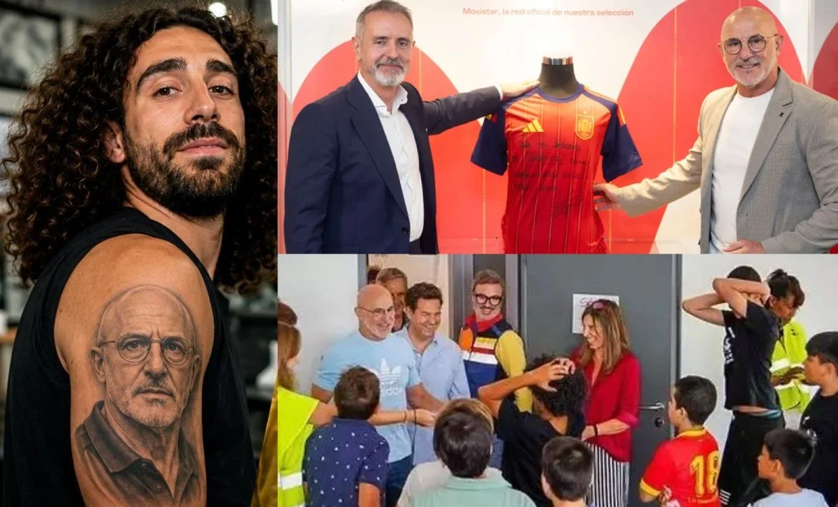 tatuaje de Cucurella De la Fuente cierra una semana de protagonismo