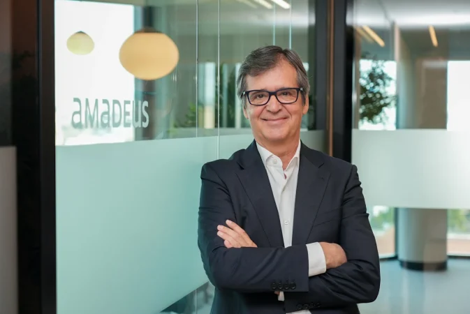 Amadeus convence a los analistas pese al menor tráfico aéreo gracias a la fortaleza de sus márgenes 1 Merca2 Imagen: Amadeus. CEO Luis Maroto