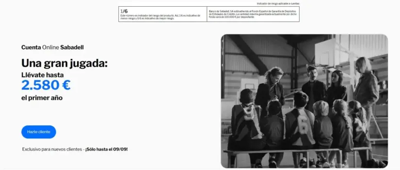 CaixaBank, Sabadell, BBVA, Santander y Bankinter se lanzan a por tu nómina en septiembre con hasta 2.580 euros 3 Merca2 Banco Sabadell