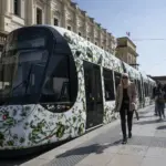 Tranvia de CAF en Montpellier. Fuente: Empresa
