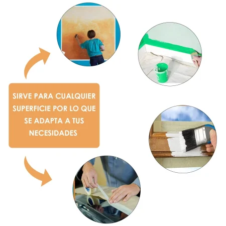 Bricolaje para principiantes: productos de Amazon para transformar tu casa sin ser un manitas 2 Merca2 Cinta de carrocero para pintar