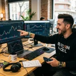 El Banco de España cuestiona el estereotipo del 'criptobro': invierte más en Bolsa que en apuestas 1 Merca2 Imagen: Criptobro. Merca2 con IA