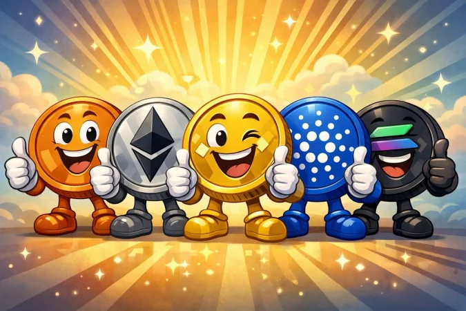 Wall Street ya no experimenta con blockchain: empieza a reconstruir la Bolsa sobre ella 2 Merca2 Imagen: Criptomonedas y blockchain. Merca2 con Canva IA.