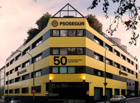 Edificio de Prosegur Prosegur aumenta su beneficio neto