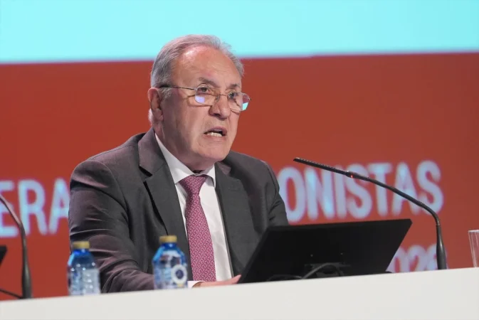 El 'ancho ibérico' da a Talgo una ventaja decisiva frente a Alstom en su reto portugués 1 Merca2 El presidente de Talgo, José Antonio Jainaga, durante la Junta General de Accionistas de Talgo. Fuente: Agencias