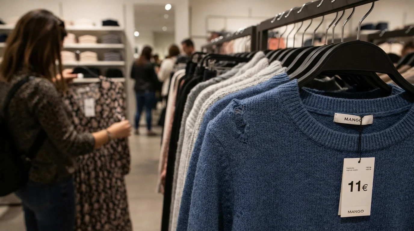 Mango pone sus prendas con taras a la venta en los outlets y los clientes tienen que revisar la ropa antes de pagar Mango pone sus prendas con taras a la venta en los outlets y los clientes tienen que revisar la ropa antes de pagar