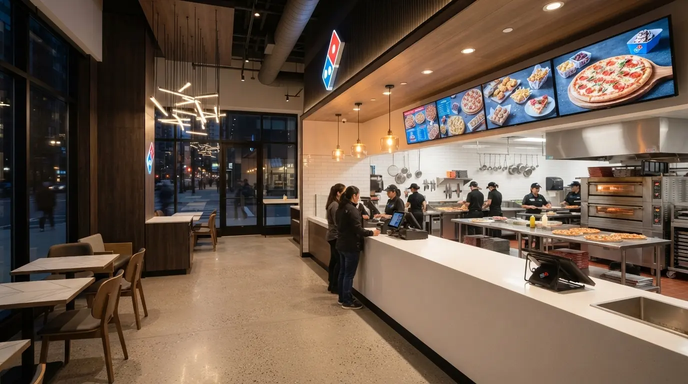 Domino’s quiere cambiar tu forma de pedir pizza: el pollo ya eleva el gasto medio hasta 34 euros por pedido Domino’s quiere cambiar tu forma de pedir pizza: el pollo ya eleva el gasto medio hasta 34 euros por pedido