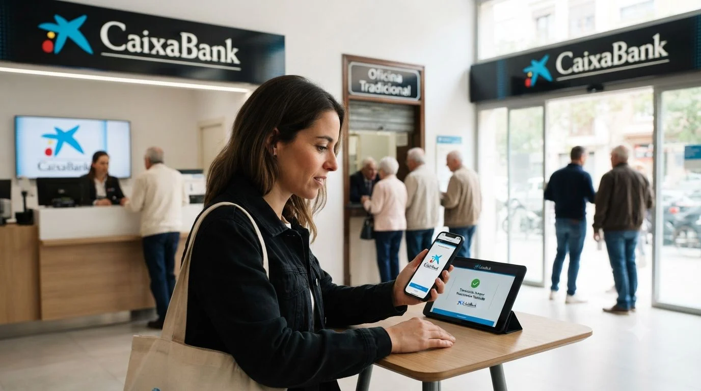 CaixaBank prepara un cambio que afectará a millones de clientes: la forma de ir al banco ya no será la misma