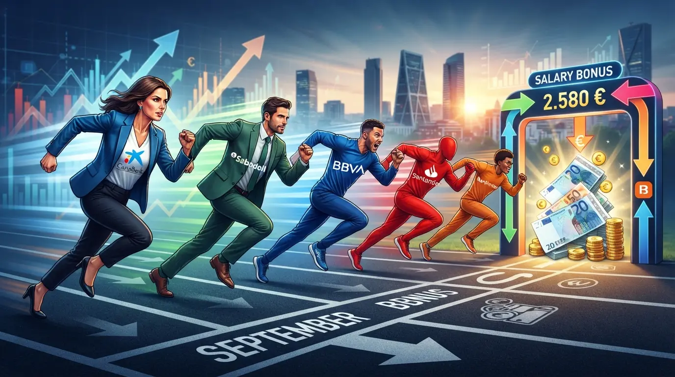 Bankinter, Sabadell y BBVA se pelean por tu nómina con cientos de euros y ventajas exclusivas Bankinter, Sabadell y BBVA se pelean por tu nómina con cientos de euros y ventajas exclusivas