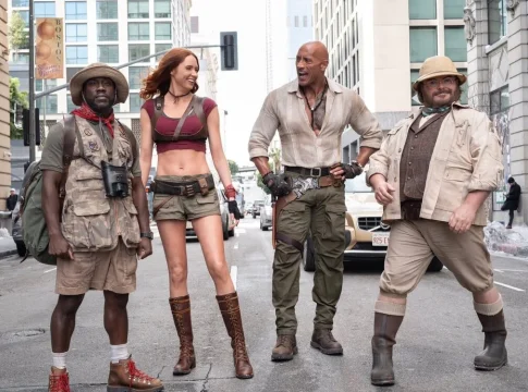 Ni dentro del videojuego ni con sus reglas: el adelanto de 'Jumanji 3' recupera la esencia de 1995 Ni dentro del videojuego ni con sus reglas: el adelanto de 'Jumanji 3' recupera la esencia de 1995