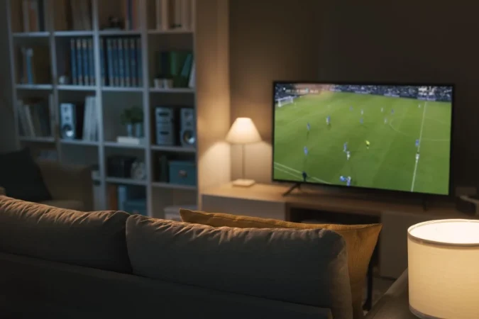 La batalla secreta de las 'telecos': por qué Movistar, MásOrange y Vodafone se pelean por el fútbol en los bares 1 Merca2 Emisión de un partido de fútbol por televisión