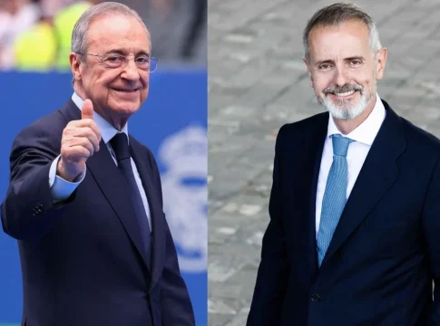 Telefónica, ACS Florentino Pérez y Marc Murtra.