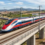 Óscar Puente avisó sobre los chinos, pero son los trenes japoneses de Hitachi los que ya dominan Europa 1 Merca2 Tren de Hitachi Rail. Imagen generada por IA