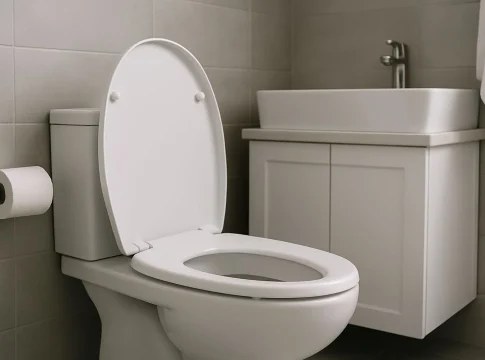 baño limpio