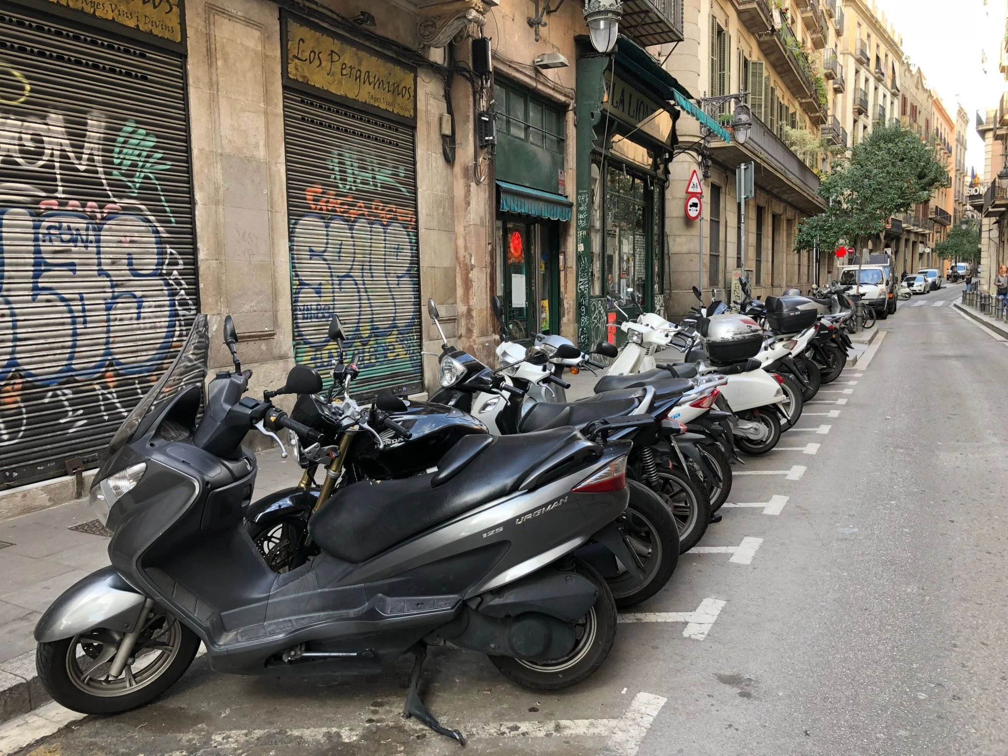 huelga área azul Barcelona