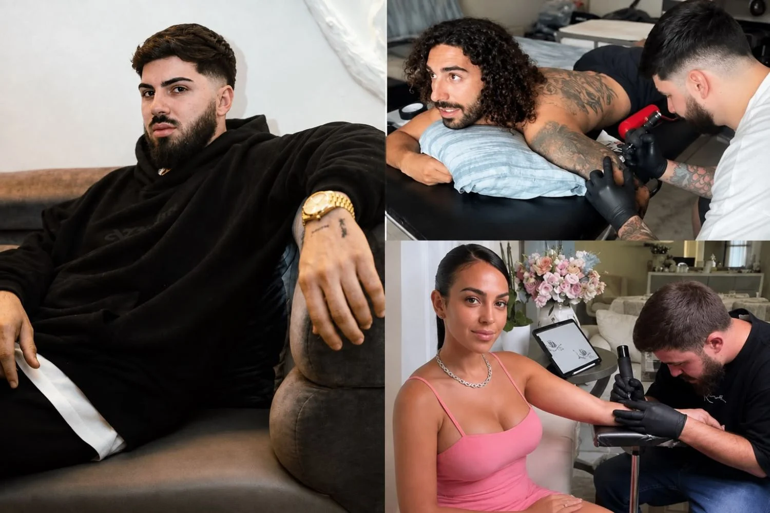 El tatuador de Cucurella también firma el tatuaje de Georgina Rodríguez: así conquista a los celebrities con su hiperrealismo