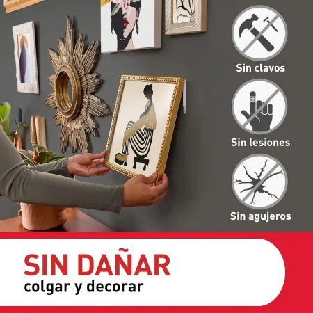 Bricolaje para principiantes: productos de Amazon para transformar tu casa sin ser un manitas 9 Merca2 tiras adhesivas cuadros