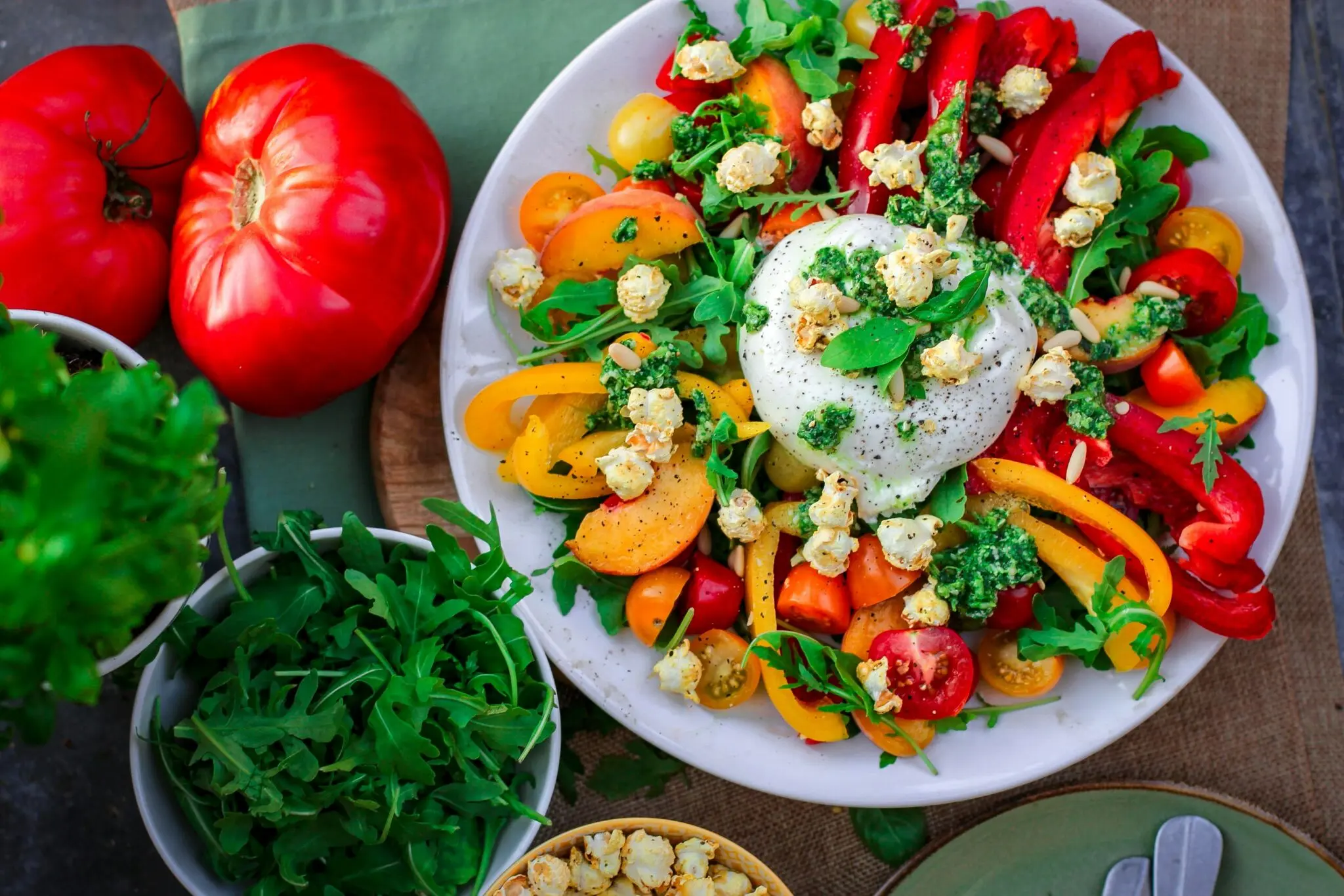 verduras antes que carbohidratos