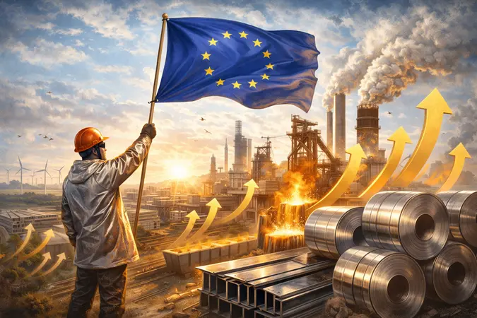 ArcelorMittal: Europa quiere proteger al automóvil de China y puede acabar salvando al acero europeo 1 Merca2 Empresas acereras de Europa. Imagen generada por IA.