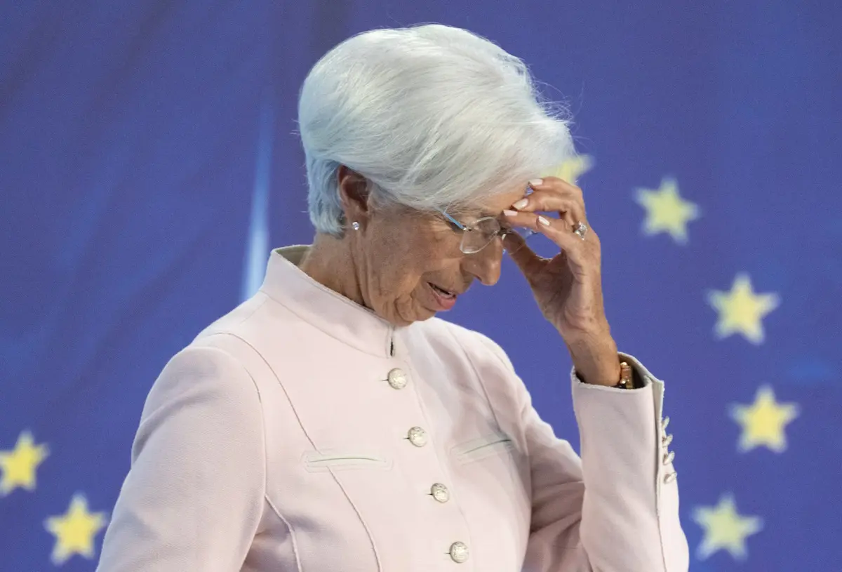 Christine Lagarde, presidenta del Banco Central Europeo llevará los tipos al 2,5% el jueves Christine Lagarde, presidenta del Banco Central Europeo llevará los tipos al 2,5% el jueves. Agencias