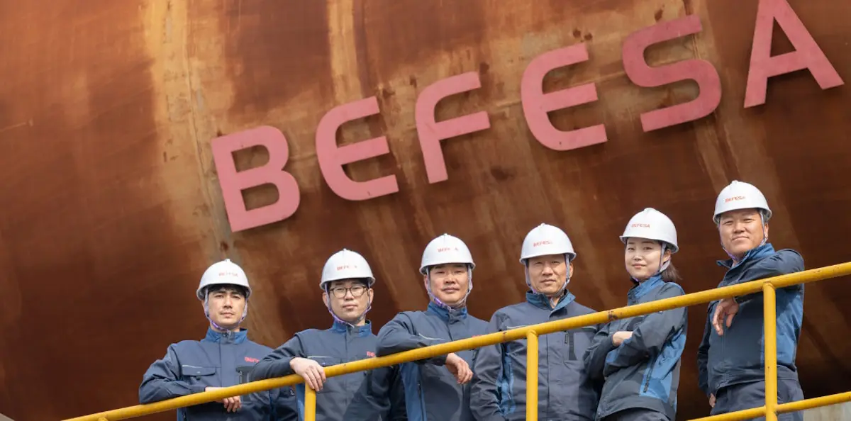 Planta de Befesa. Planta de Befesa.