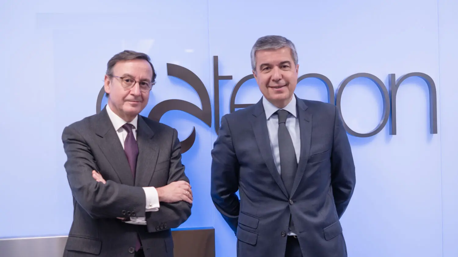 Javier Ruiz de Azcárate, presidente de Catenon, y Miguel Ángel Navarro, CEO de Catenon Javier Ruiz de Azcárate, presidente de Catenon, y Miguel Ángel Navarro, CEO de Catenon