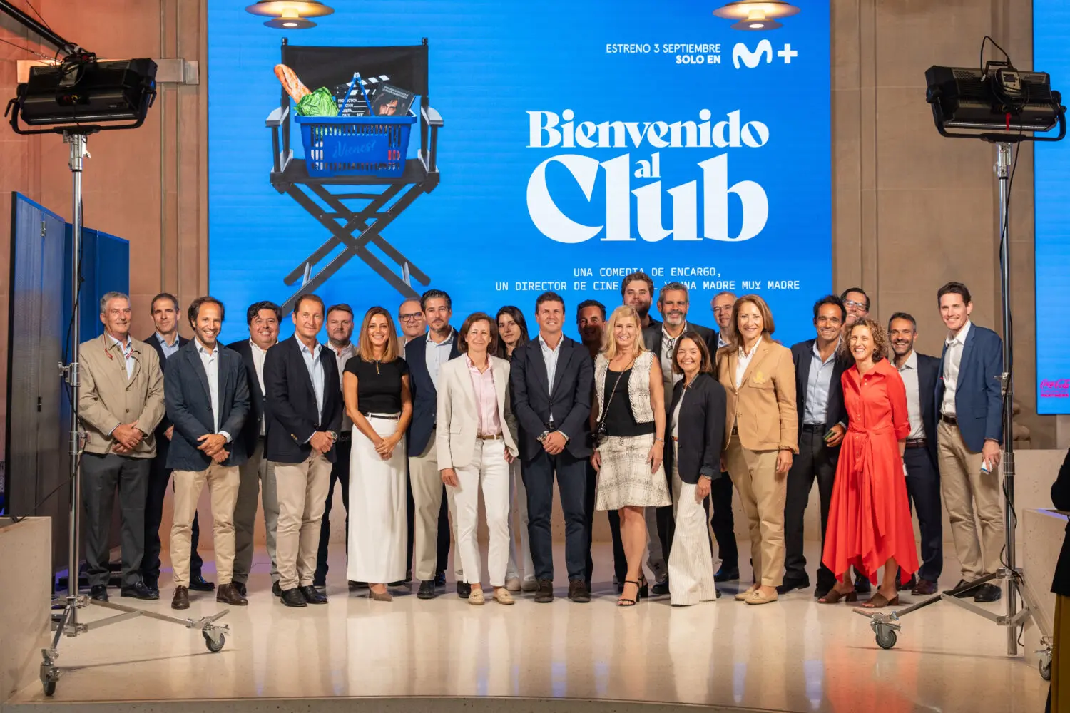 Directivos de Carrefour y marcas colaboradoras Directivos de Carrefour y representantes de las marcas colaboradoras durante la presentación de ‘Bienvenido al Club’