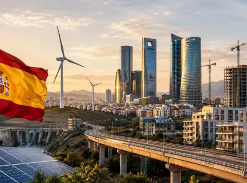 España, refugio para el capital europeo. Imagen realizada con IA España, refugio para el capital europeo. Imagen realizada con IA
