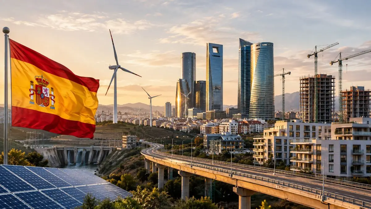 España, refugio para el capital europeo. Imagen realizada con IA España, refugio para el capital europeo. Imagen realizada con IA