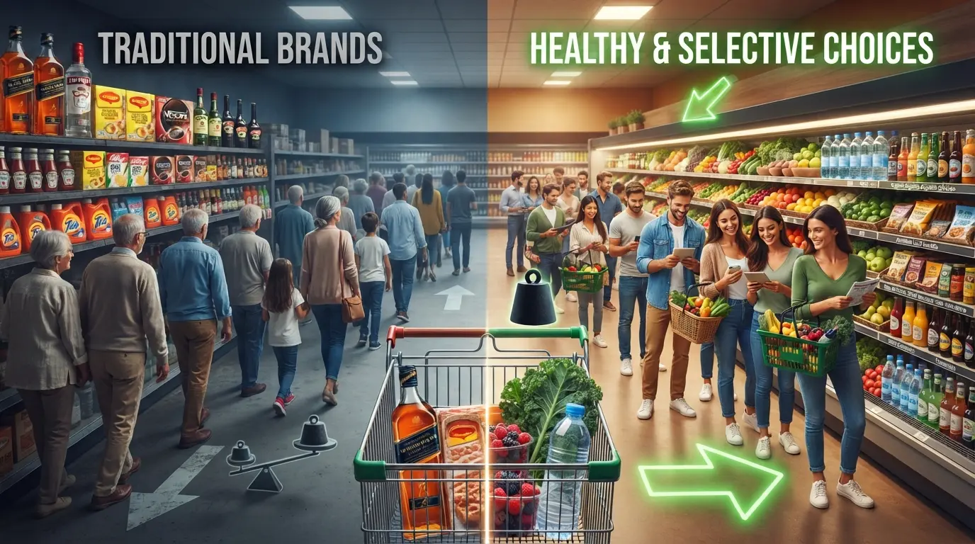 Menos alcohol y chocolate, más salud: Diageo, Nestlé y Pernod Ricard se enfrentan al nuevo consumidor Menos alcohol y chocolate, más salud: Diageo, Nestlé y Pernod Ricard se enfrentan al nuevo consumidor