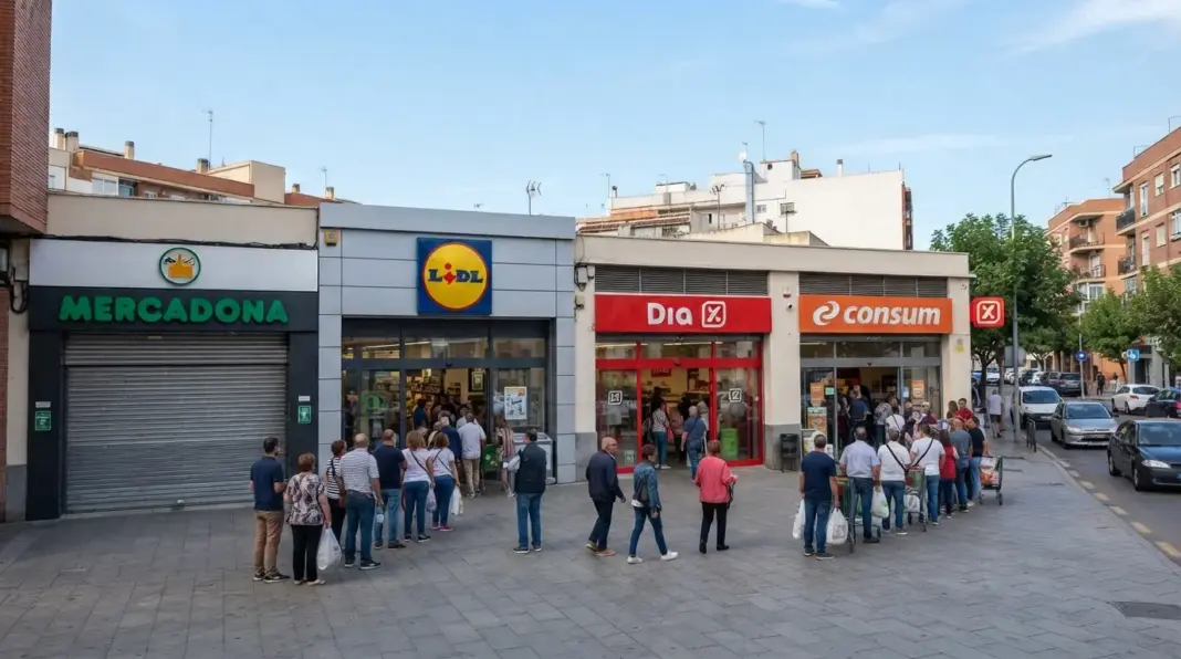 El consumidor español cambia sus hábitos: Lidl gana cuota, Dia suma compradores y Mercadona pierde un 0,8% de compradores El consumidor español cambia sus hábitos: Lidl gana cuota, Dia suma compradores y Mercadona pierde un 0,8% de compradores