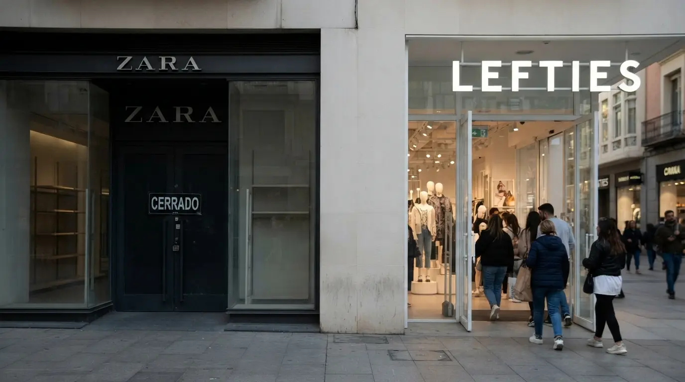 Inditex cierra tiendas a toda velocidad: Zara pierde 47, Oysho 13 y Pull&Bear 12, pero sus ventas siguen disparándose