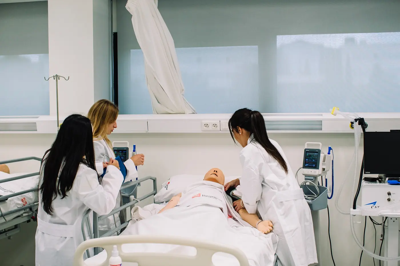Hospitales simulado para la formación de estudiantes de la Universidad Europea.