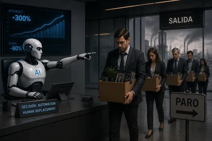La Inteligencia Artificial cambia las reglas del empleo: el gran riesgo para España está en los puestos junior 2 Merca2 La IA impulsará la productividad más rápido que el desempleo, Imagen generada por IA